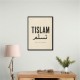 Tislam Arabic Calligraphy Vintage Blessings Wall Art
