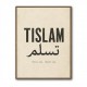 Tislam Arabic Calligraphy Vintage Blessings Wall Art