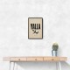 Yalla Lets Go Arabic Text Wall Art