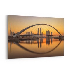 Sunrise at the Dubai Water Canal