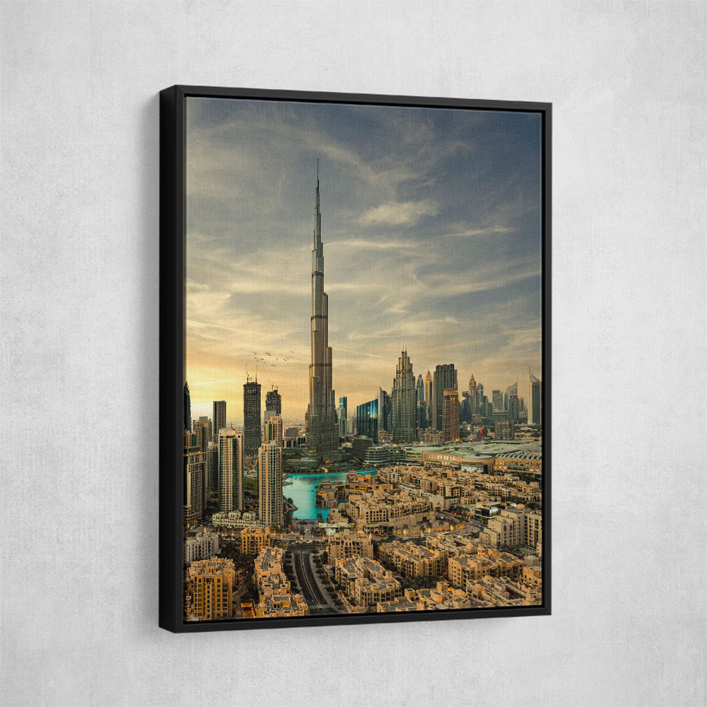 Downtown Dubai Sunset View