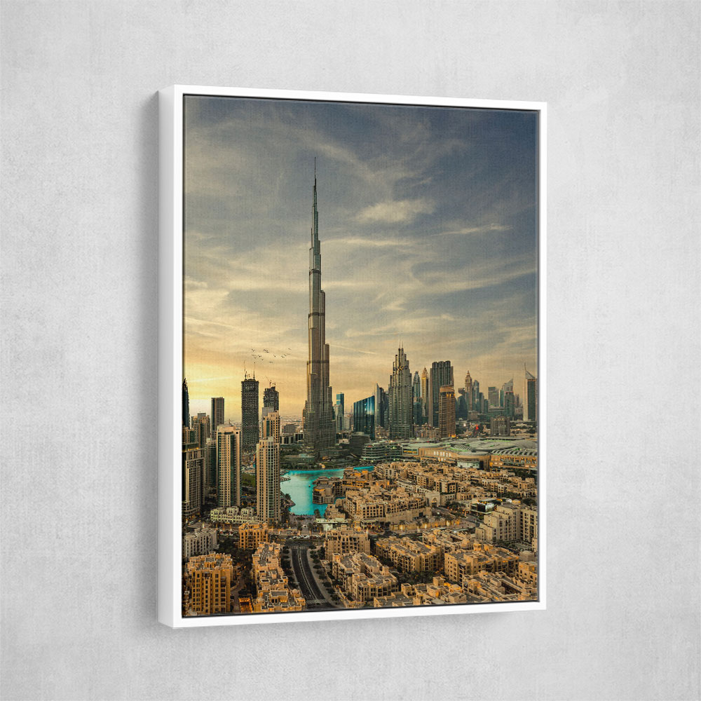 Downtown Dubai Sunset View
