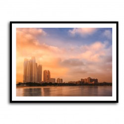 Etihad Towers and Emirates Palace Abu Dhabi