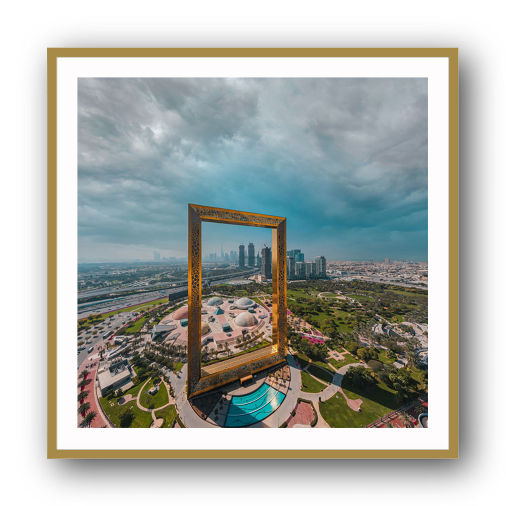 Dubai Frame Skyline