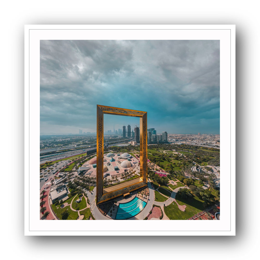 Dubai Frame Skyline