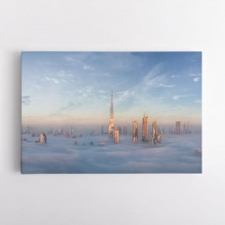 Dubai Sinking in fog