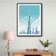 Burj Khalifa Blue Skys