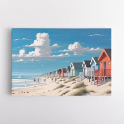 West Wittering Beach 3 Acrylic Style Wall Art