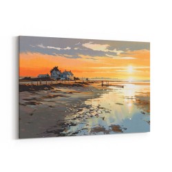 West Wittering Beach Acrylic Style Wall Art