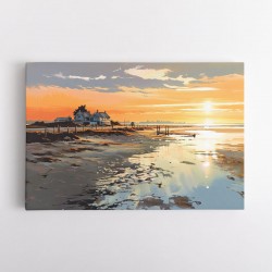 West Wittering Beach Acrylic Style Wall Art