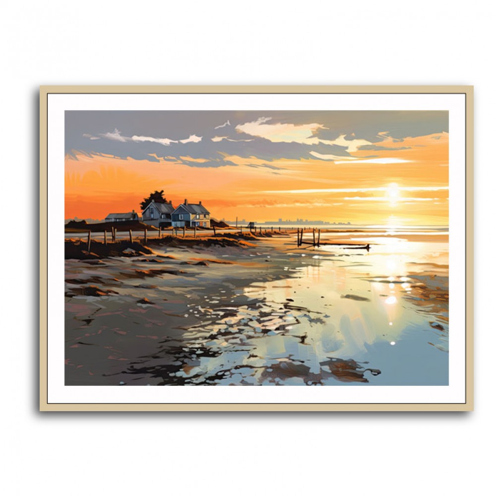 West Wittering Beach Acrylic Style Wall Art West Wittering Beach Acrylic Style Wall Art