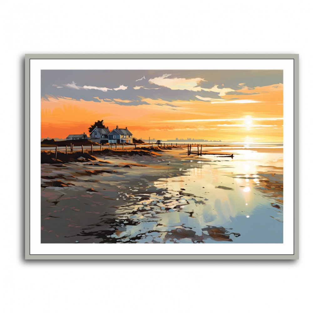 West Wittering Beach Acrylic Style Wall Art West Wittering Beach Acrylic Style Wall Art
