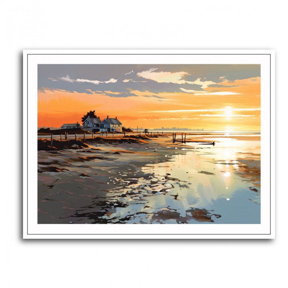 West Wittering Beach Acrylic Style Wall Art West Wittering Beach Acrylic Style Wall Art