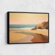 Beach Landscape In Saville Style Beach Landscape In Saville Style