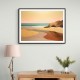 Beach Landscape In Saville Style Beach Landscape In Saville Style