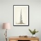 Burj Khalifa Pencil Sketch Artwork