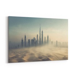 Dubai Surreal City Views Wall Art