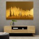 Dubai Skyline Golden Abstract II