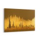 Dubai Skyline Golden Abstract II