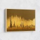 Dubai Skyline Golden Abstract II