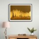 Dubai Skyline Golden Abstract II