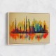 Dubai Skyline Abstract