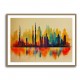 Dubai Skyline Abstract