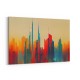 Dubai Skyline Abstract Lines