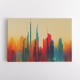 Dubai Skyline Abstract Lines