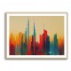 Dubai Skyline Abstract Lines