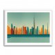 Dubai Skyline Hockney Style