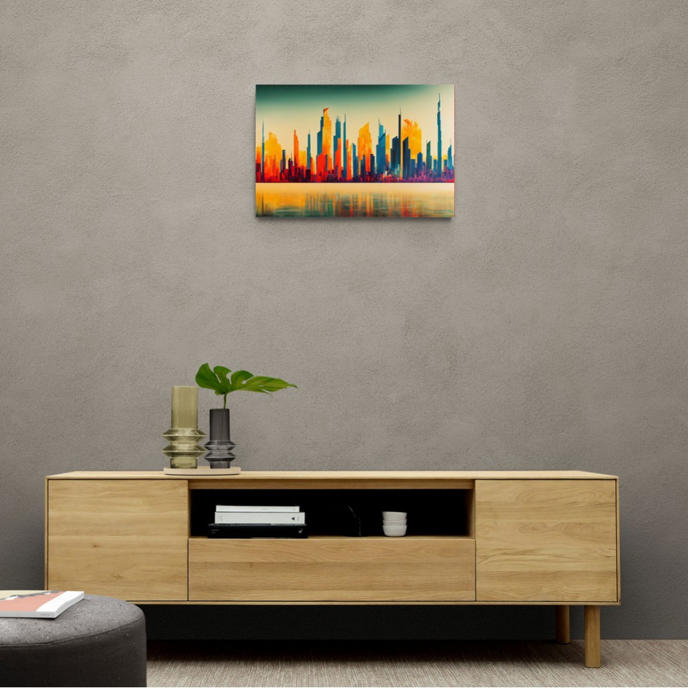 City Skyline Abstract