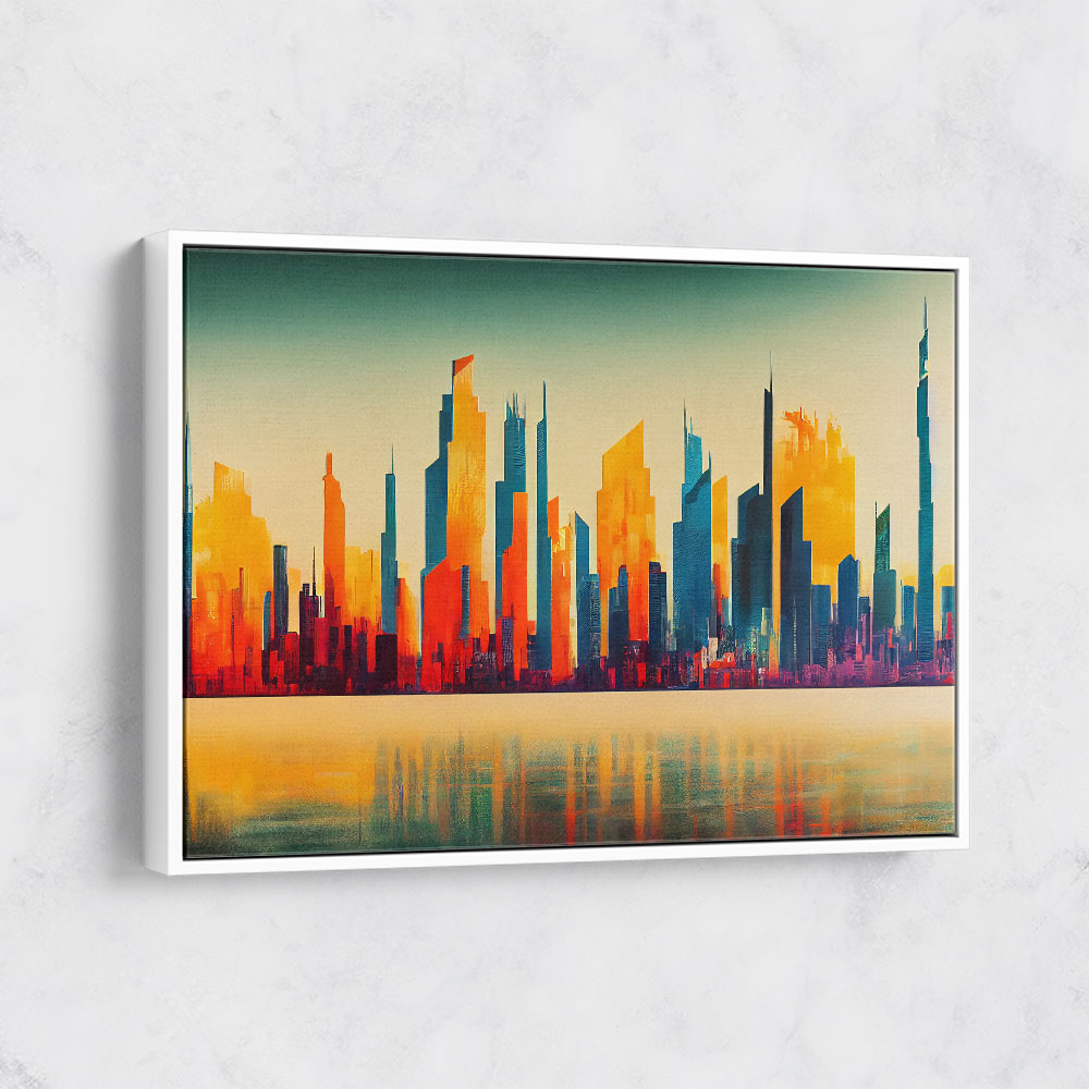 City Skyline Abstract