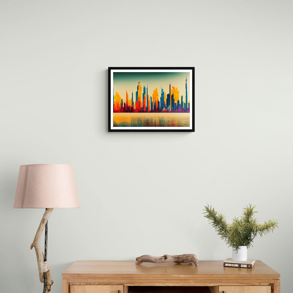 City Skyline Abstract