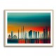 Abu Dhabi Skyline Abstract