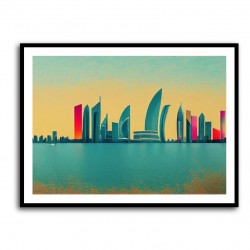 Abu Dhabi Skyline