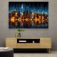 City Of Lights Abstract 2 Skyline Wall Art