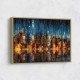 City Of Lights Abstract 2 Skyline Wall Art