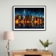 City Of Lights Abstract 2 Skyline Wall Art