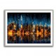 City Of Lights Abstract 2 Skyline Wall Art