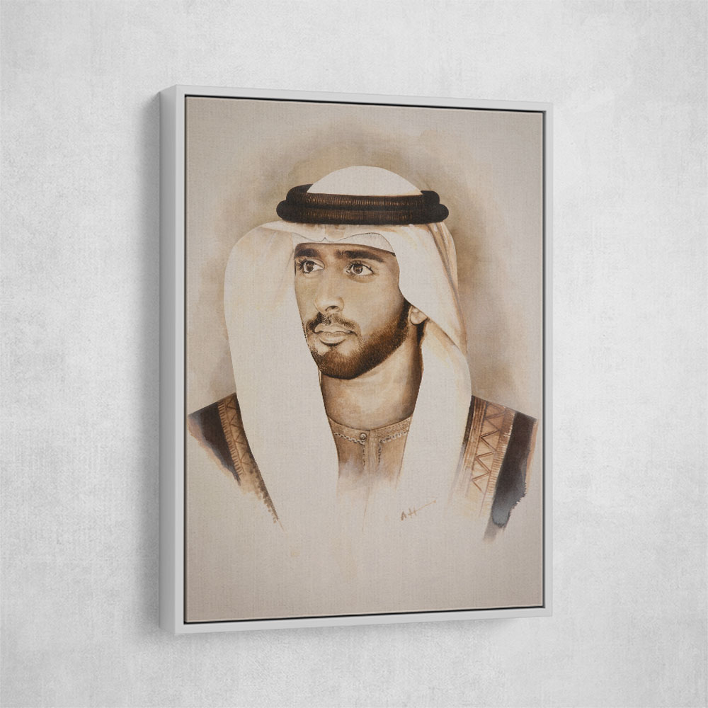 Sheikh Hamdan bin Mohammed bin Rashid Al Maktoum Portrait