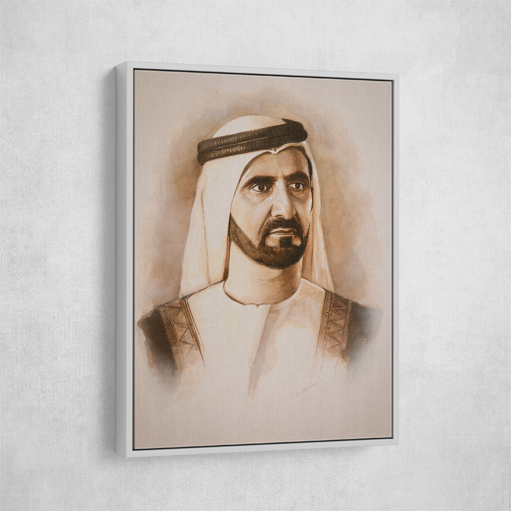 Sheikh Mohammed bin Rashid Al Maktoum Portrait