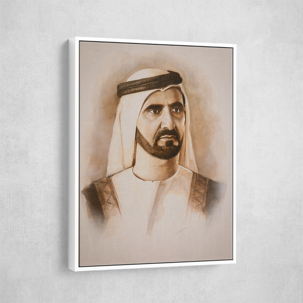 Sheikh Mohammed bin Rashid Al Maktoum Portrait