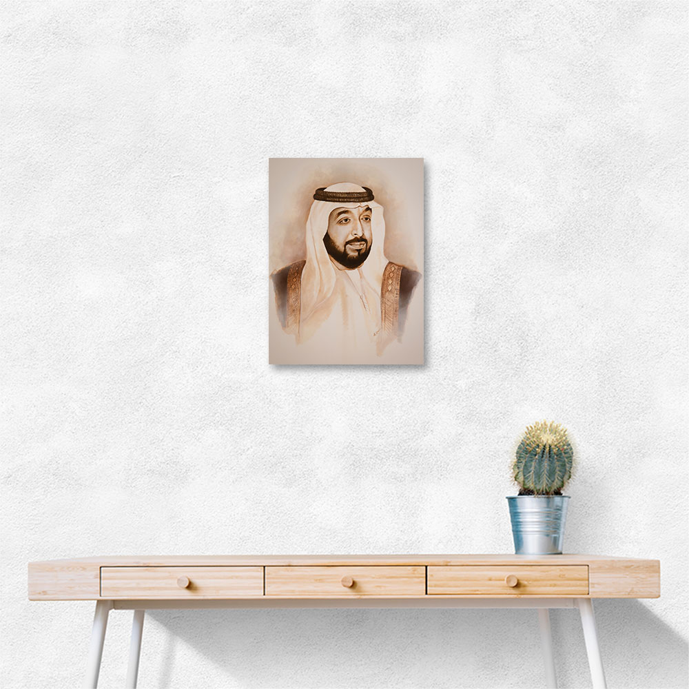 Sheikh Khalifa Bin Zayed Al Nahyan Portrait