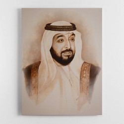 Sheikh Khalifa Bin Zayed Al Nahyan Portrait