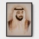 Sheikh Khalifa Bin Zayed Al Nahyan Portrait