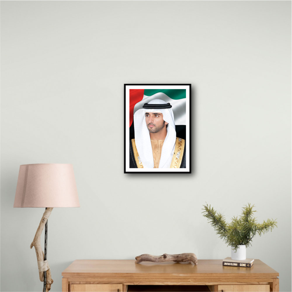 Sheikh Hamdan bin Mohammed bin Rashid Al Maktoum Portrait