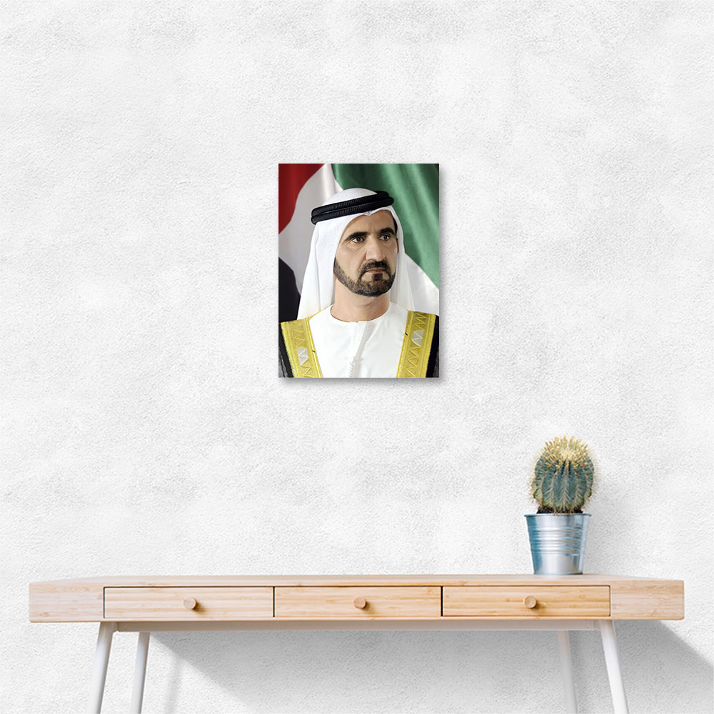 Sheikh Mohammed bin Rashid Al Maktoum Portrait