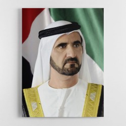 Sheikh Mohammed bin Rashid Al Maktoum Portrait