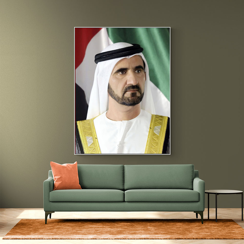 Sheikh Mohammed bin Rashid Al Maktoum Portrait